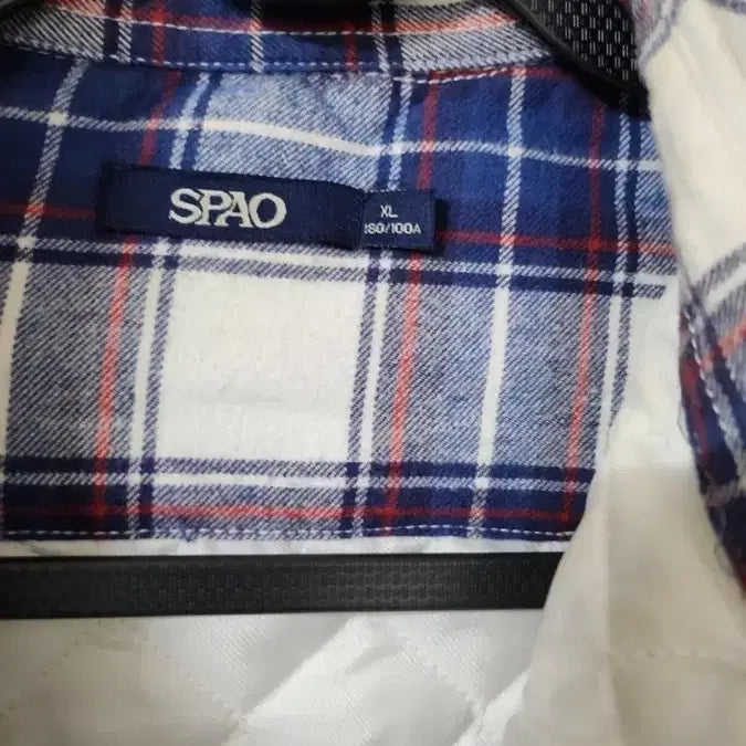 [BUNJANG] SPAO Check Quilting Shirt Jacket / 스파오 체크 퀼팅 셔츠 자켓