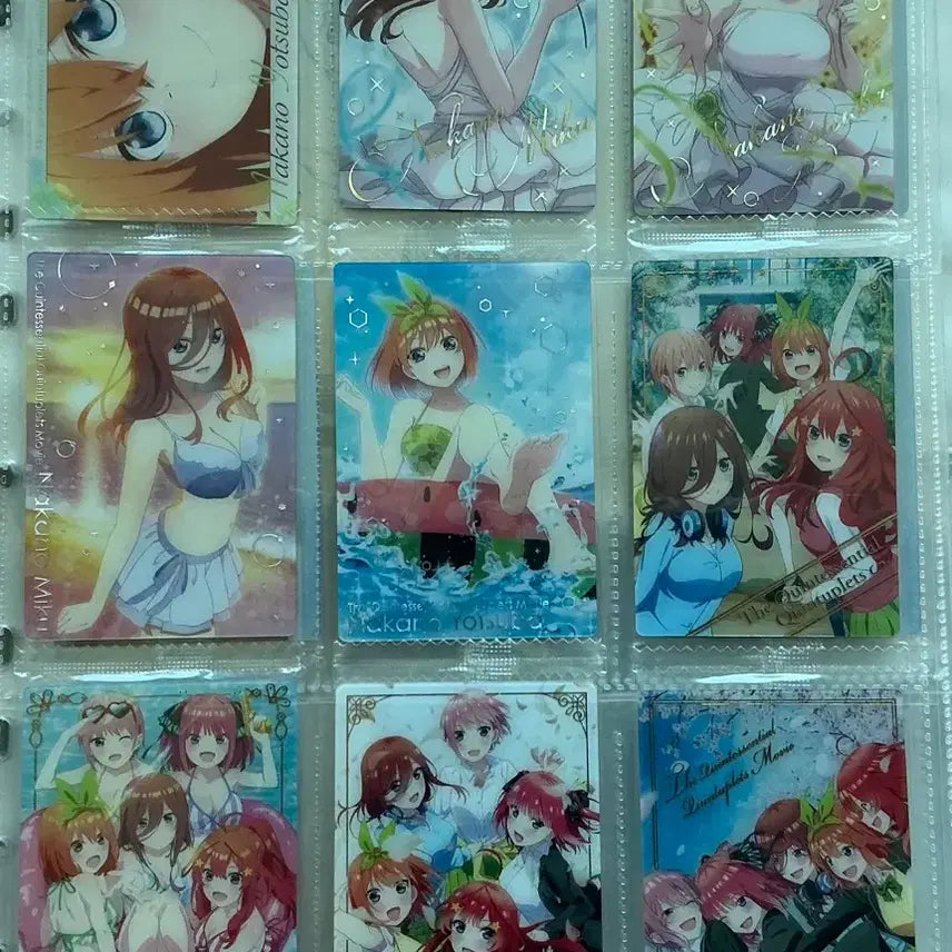 [BUNJANG] The Quintessential Quintuplets Wafer Card Bundle Set (Sealed) / 5등분의신부 웨하스 카드 미개봉 일괄