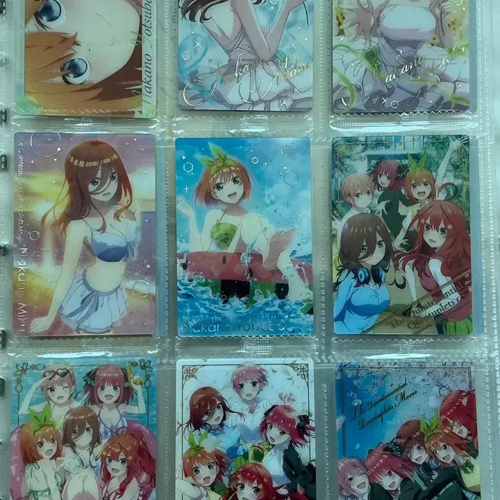 [BUNJANG] The Quintessential Quintuplets Wafer Card Bundle Set (Sealed) / 5등분의신부 웨하스 카드 미개봉 일괄
