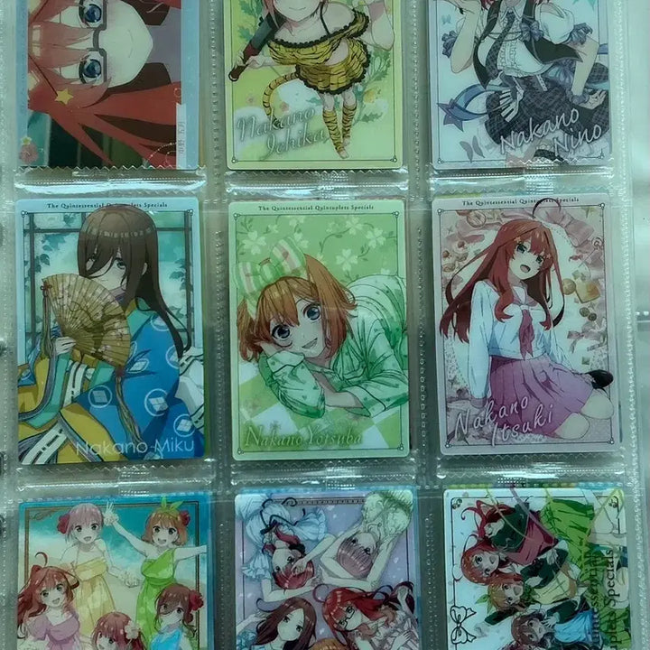 [BUNJANG] The Quintessential Quintuplets Wafer Card Bundle Set (Sealed) / 5등분의신부 웨하스 카드 미개봉 일괄