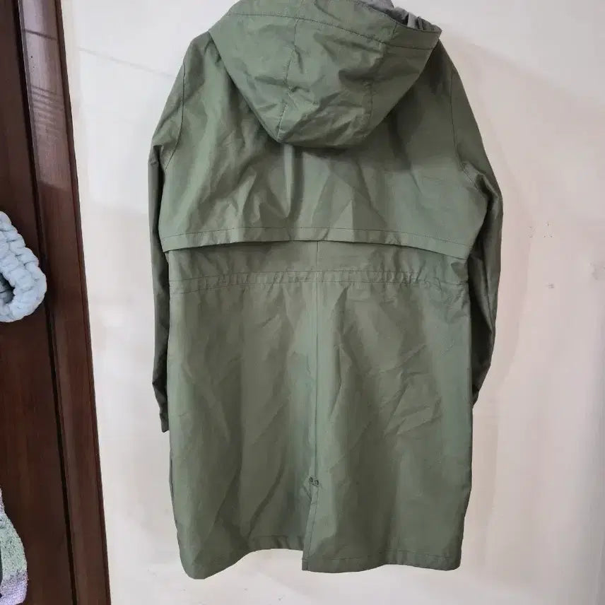 [SOLD OUT] Jeep 지프 카키색 후드 롱 방풍자켓 XL 105