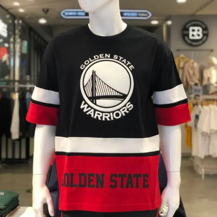 [BUNJANG] NBA Golden State Warriors Short Sleeve T-Shirt / [105]NBA 골든스테이트 반팔 라운드티