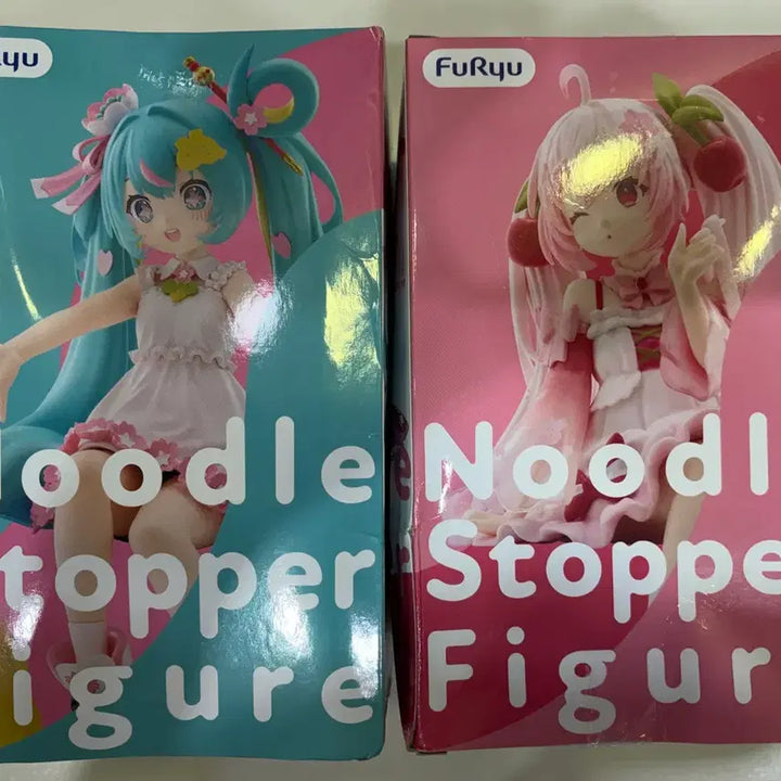 [BUNJANG] Sakura Miku 10th Anniversary Noodles Stopper Figure Bundle Set / 일괄) 하츠네 미쿠 사쿠라 미쿠 2026 10주년 누들스토퍼 피규어 소장