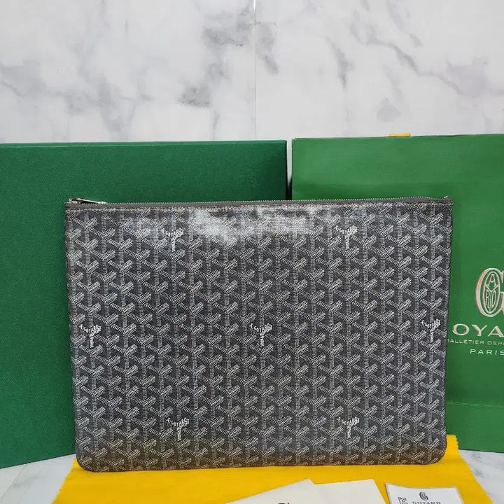 [SOLD OUT] 고야드 세나 클러치백 그레이 Gm