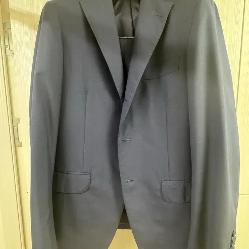 [BUNJANG] Ring Jacket Canonico Fabric Suit Size 46 / 링자켓 까노니코 원단 네이비 수트 46사이즈