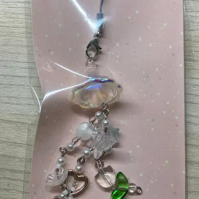 [BUNJANG] White Jellyfish Bead Charm / 해파리 비즈 (하양
