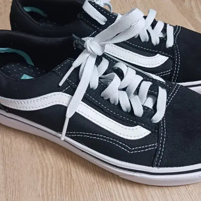 [BUNJANG] Vans ComfyCush Old Skool Black White / 반스 컴피쿠쉬 올드스쿨 블랙 화이트 //245