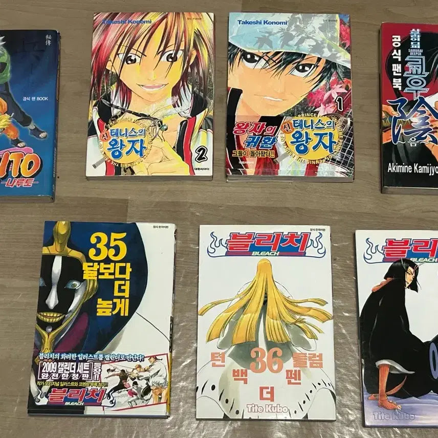 [BUNJANG] Naruto, Prince of Tennis, Bleach, Samurai Deeper Kyo Manga &amp; Official Fanbooks / 만화책 싸게 팔아요~