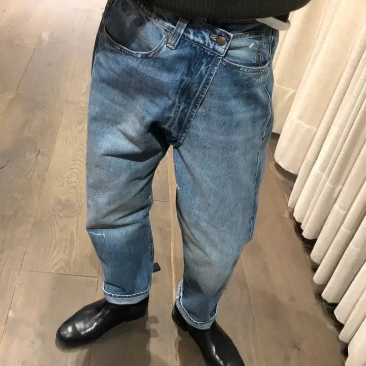 [BUNJANG] R13 Crossover Denim Jeans (Size 32) / R13 크로스오버 데님 32