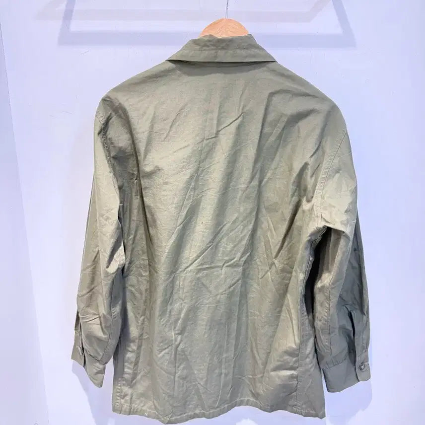 [BUNJANG] US Army 1940s Poplin Nurse Shirt Medium / 미군 40년대 포플린 셔츠 간호병 셔츠