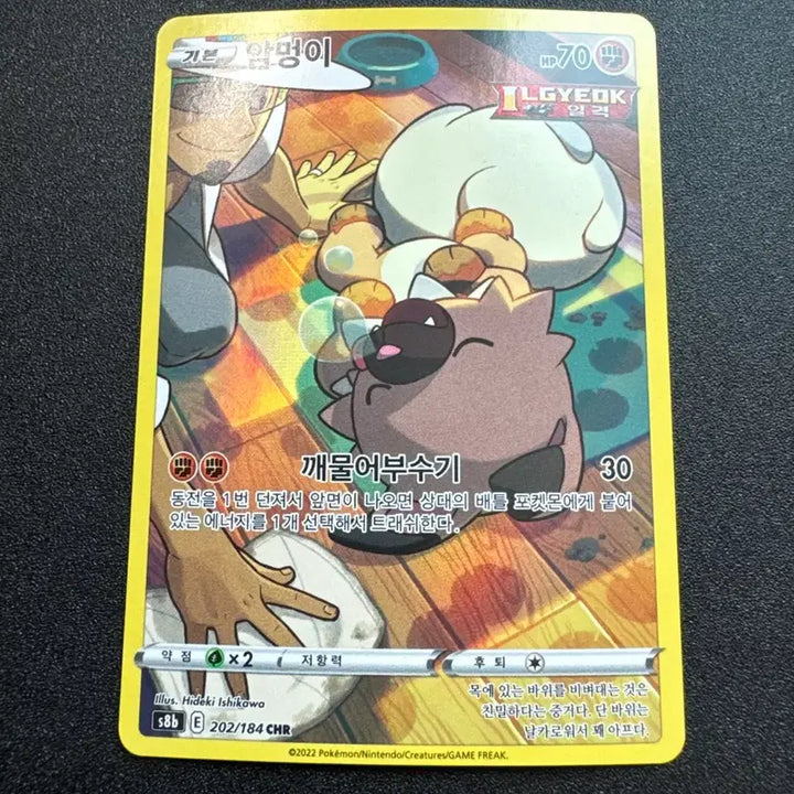 [BUNJANG] Lycanroc CHR S-Rank Trading Card / 포켓몬) 암멍이 CHR S급