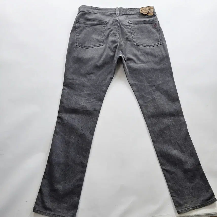 [BUNJANG] Volcom Slim Straight Fit Grey Denim Pants Size 36 / 볼컴 청바지 약스판 그레이 데님팬츠 사이즈36 R5529