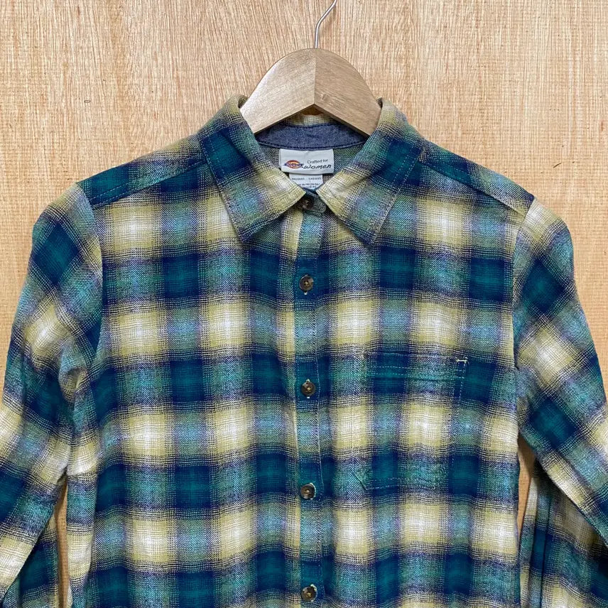 [BUNJANG] Dickies Ombre Check Casual Shirt / 디키즈 옴브레 셔츠