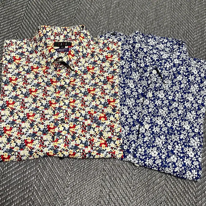 [BUNJANG] Daks x Uniqlo x Liberty Collaboration Shirts Bundle / 105] 닥스,유니클로X리버티 (X LIBERTY)콜라보 셔츠 2개일괄