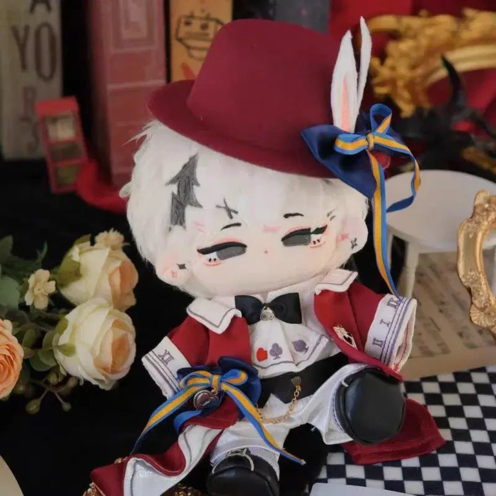 [BUNJANG] HEZI Closet 20cm Alice Clock Rabbit Gentleman Outfit Set / 20cm HEZI옷장 시계토끼신사(바지) 인형옷 세트 앨리스