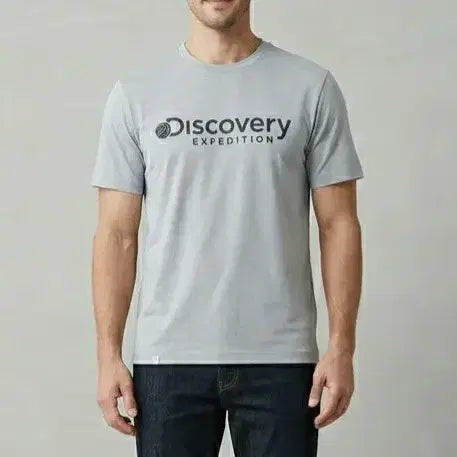 [BUNJANG] Discovery Functional Round Neck Short Sleeve T-Shirt - Men&