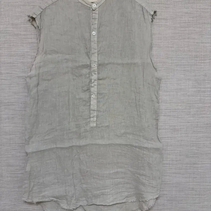 [BUNJANG] BARENA VENEZIA Linen Sleeveless Shirt / 비이커 BARENA VENEZIA 린넨 민소매 셔츠