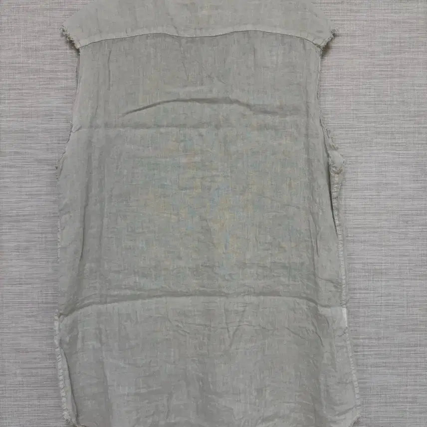 [BUNJANG] BARENA VENEZIA Linen Sleeveless Shirt / 비이커 BARENA VENEZIA 린넨 민소매 셔츠