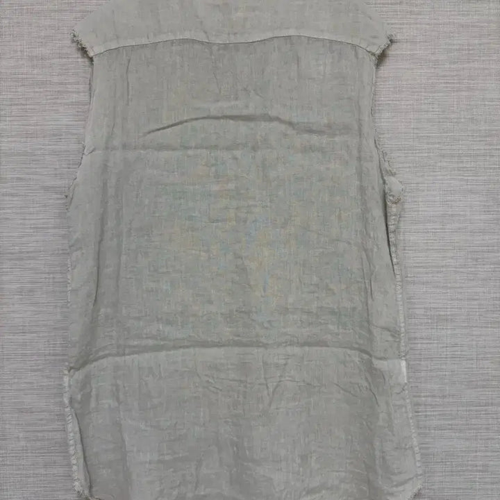[BUNJANG] BARENA VENEZIA Linen Sleeveless Shirt / 비이커 BARENA VENEZIA 린넨 민소매 셔츠