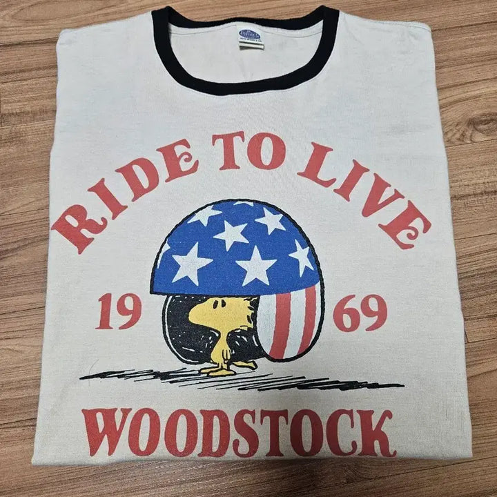 [BUNJANG] Toys McCoy Woodstock Ringer Tee XXL / 토이즈맥코이/우드스탁 링거티/xxl