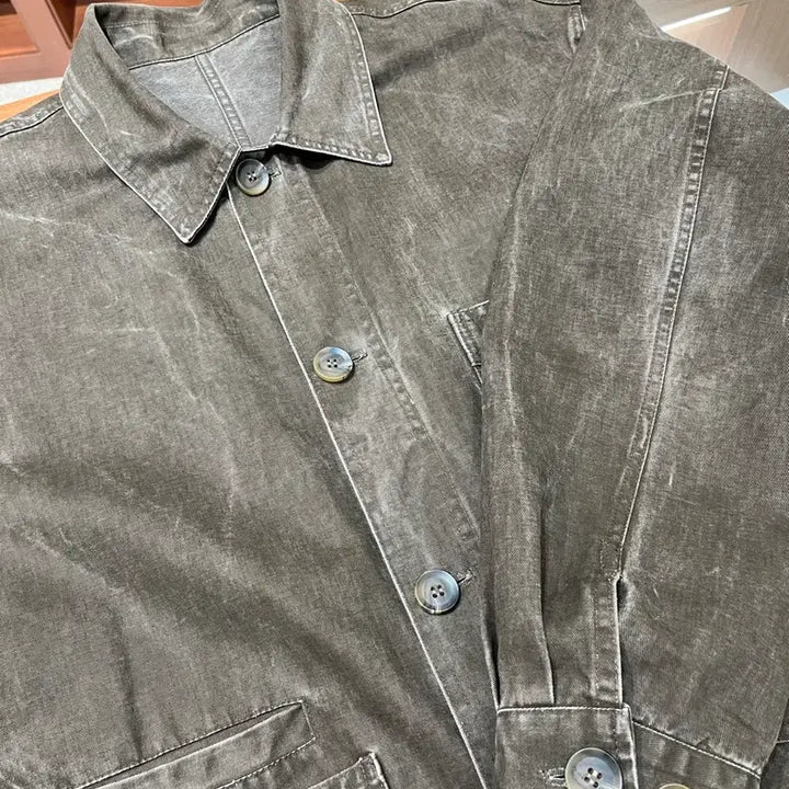 [BUNJANG] French Work Jacket (No Brand) / 프렌치 워크자켓 105 (노브랜드)