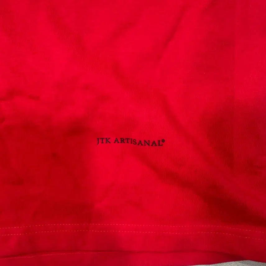 [BUNJANG] Juntae Kim Museum T-Shirt Red / 준태킴 뮤지엄 티셔츠 레드