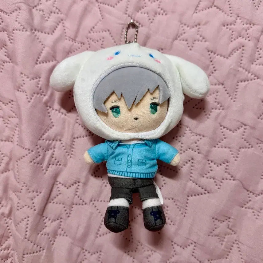 [BUNJANG] Blue Lock Nagi Seishiro Sanrio Collaboration Plush Mascot / [블루록] 나기 세이시로 산리오 콜라보 무뉴구루미 마스코트 누이구루미
