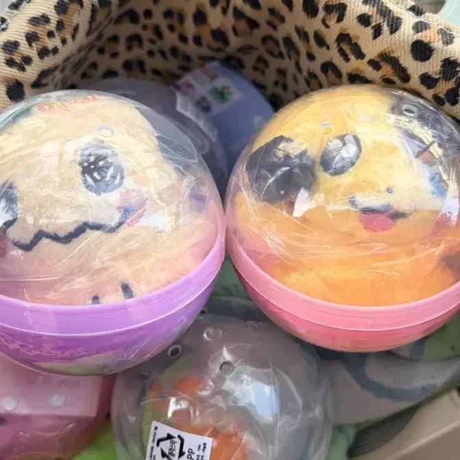 [BUNJANG] Pokemon Magnetic Mascot Dolls (Phantump + Pikachu Set) / 포켓몬 자석 마스코트 인형 (따라큐+피카츄 세트)