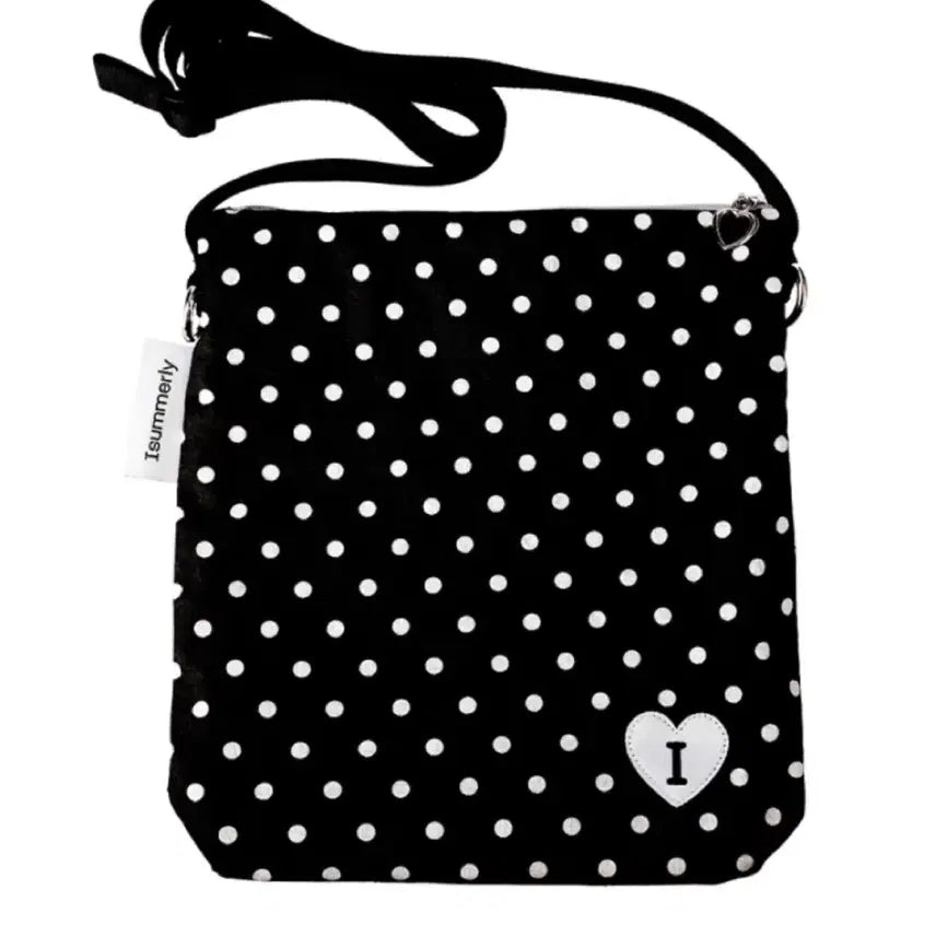 [BUNJANG] Isomers Koyi Crossbody Bag Black Dot / 아이썸머리 코이 크로스백 블랙 도트