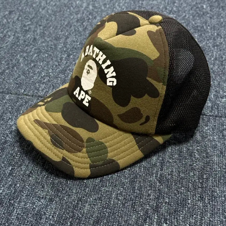[BUNJANG] BAPE First Camo Curved Mesh Cap / 베이프 퍼스트 카모 컬리디 메쉬캡