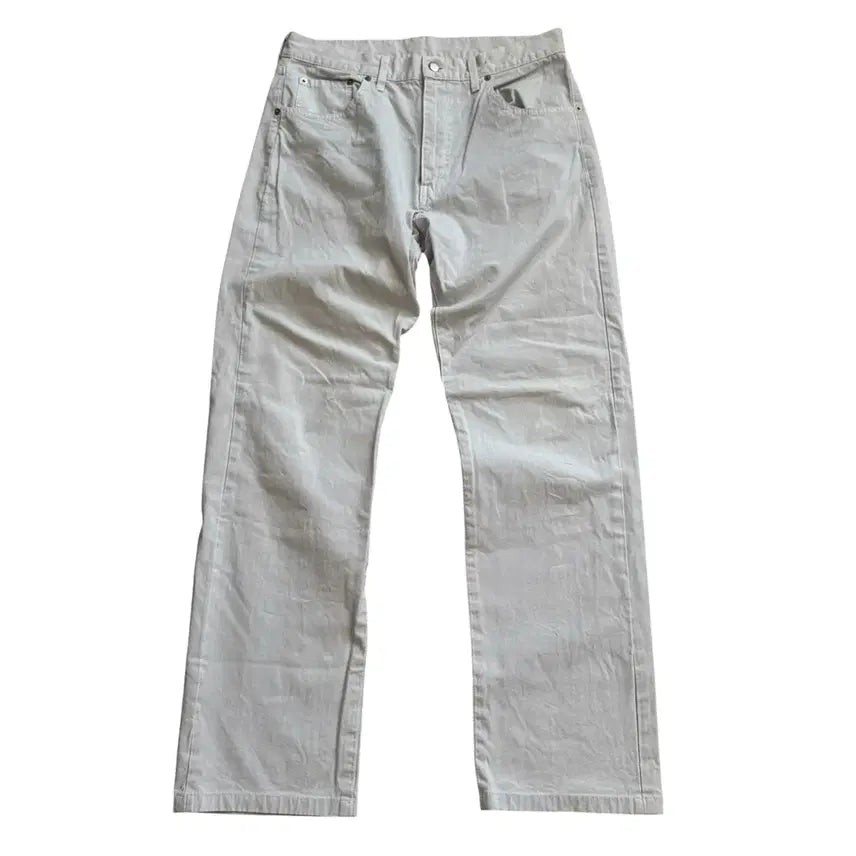 [SOLD OUT] 꼼데가르송 옴므 90s 5포켓 치노 팬츠 라이트그레이