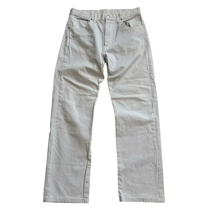 [SOLD OUT] 꼼데가르송 옴므 90s 5포켓 치노 팬츠 라이트그레이