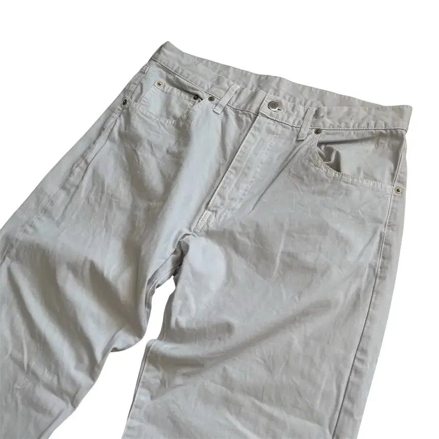 [SOLD OUT] 꼼데가르송 옴므 90s 5포켓 치노 팬츠 라이트그레이