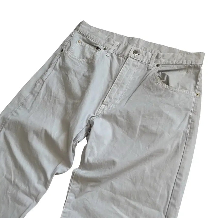 [SOLD OUT] 꼼데가르송 옴므 90s 5포켓 치노 팬츠 라이트그레이