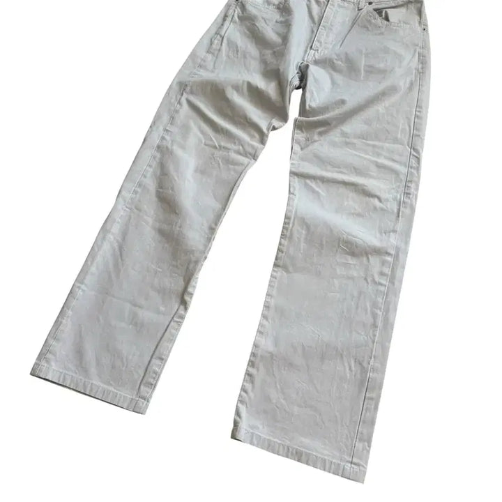 [SOLD OUT] 꼼데가르송 옴므 90s 5포켓 치노 팬츠 라이트그레이