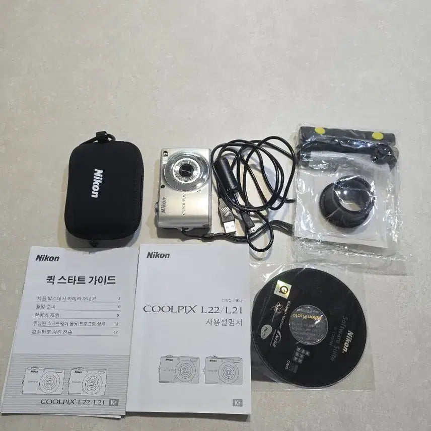 [BUNJANG] Nikon Coolpix L22 Vintage Digital Camera / 니콘 쿨픽스 L22 빈티지 디카