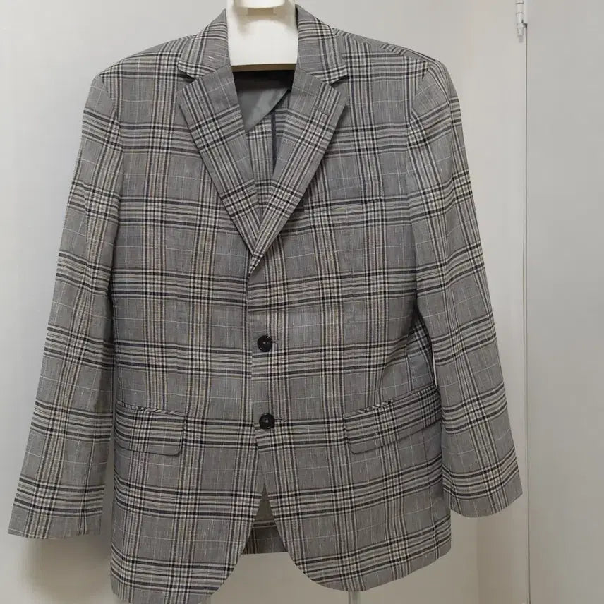 [BUNJANG] Jiq Linen Blend Spandex Jacket Men&