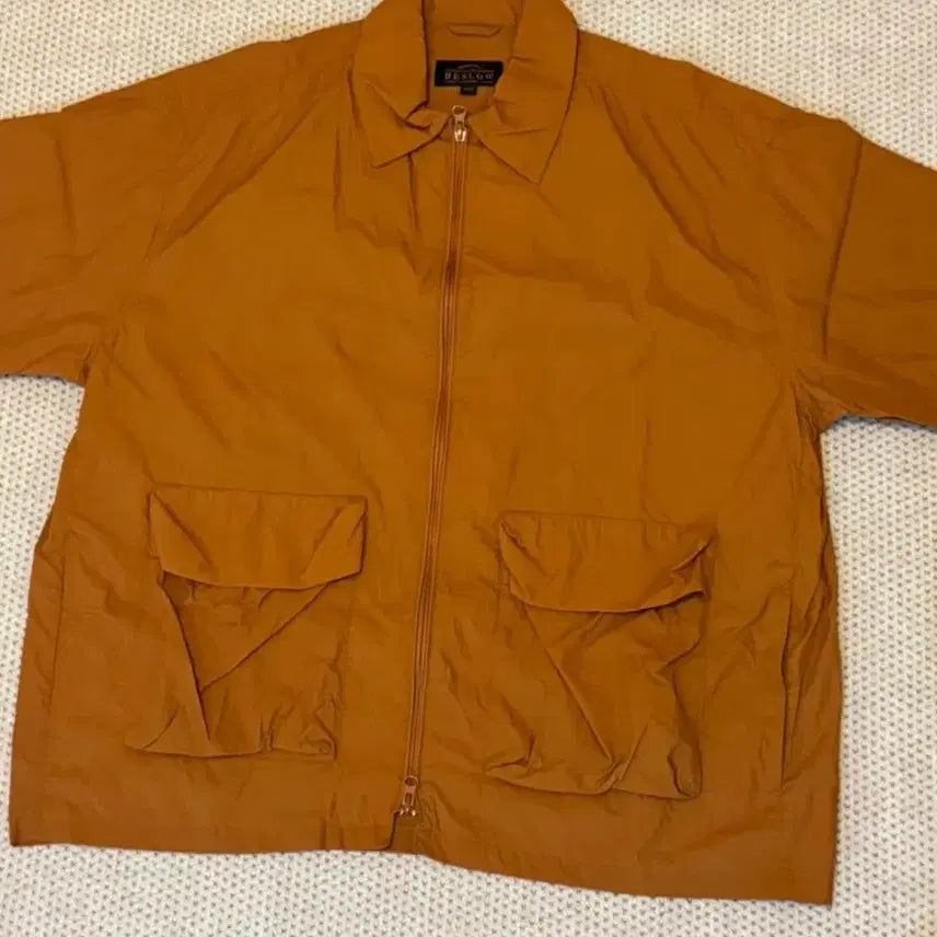 [BUNJANG] BESLOW Brick Color Nylon Jacket / [L] BESLOW 비슬로우 브릭 컬러 자켓