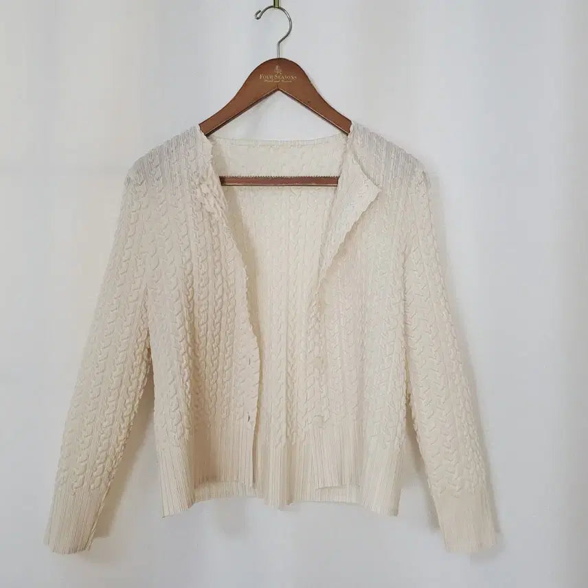 [BUNJANG] DAOL Pleats Outer (Free Size) / 플리츠 DAOL 플리츠아우터 free