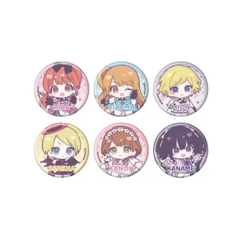 [BUNJANG] Prism Stone Pretty Rhythm 15th Anniversary EEo Can Badge Group Order / 3박스 공구) 프리즘스톤 프리티리듬 15주년 eeo 캔뱃지 공구