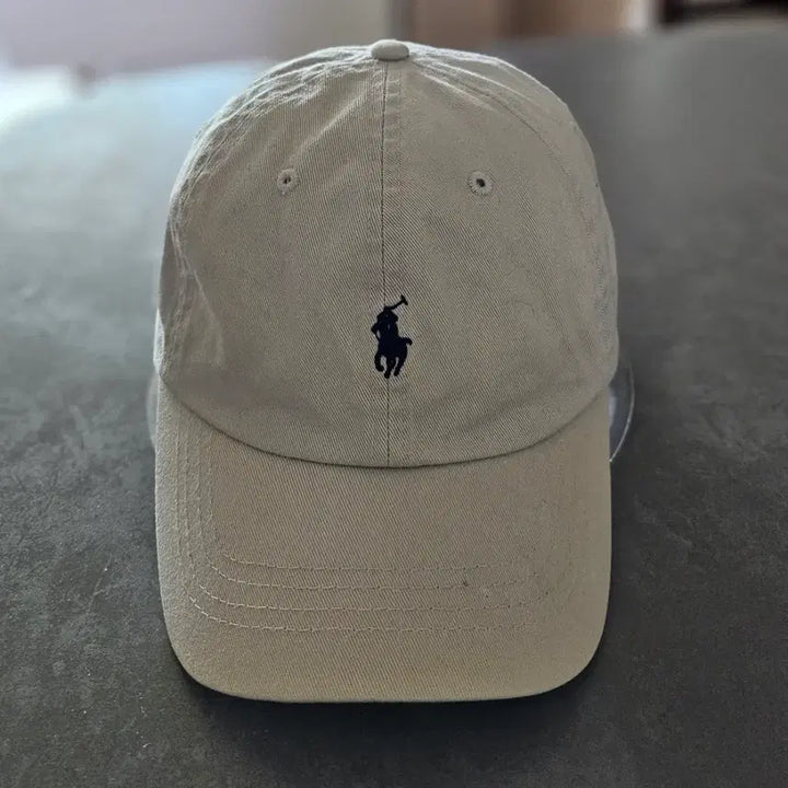 [BUNJANG] Polo Ralph Lauren Vintage Ball Cap Beige Leather Strap / 폴로 랄프로렌 연베이지 빈티지볼캡 가죽스트랩