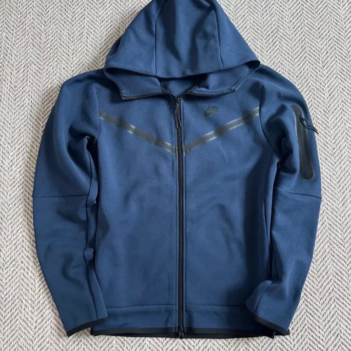 [BUNJANG] Nike Tech Fleece Hoodie Navy L / 나이키 테크플리스 네이비
