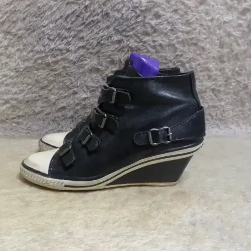 [BUNJANG] ASH Wedge Platform Ankle Boots / 아쉬 ash 웨지 통굽 앵글 부츠 하이탑 갸루 36 230 235