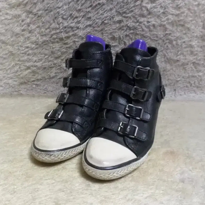 [BUNJANG] ASH Wedge Platform Ankle Boots / 아쉬 ash 웨지 통굽 앵글 부츠 하이탑 갸루 36 230 235