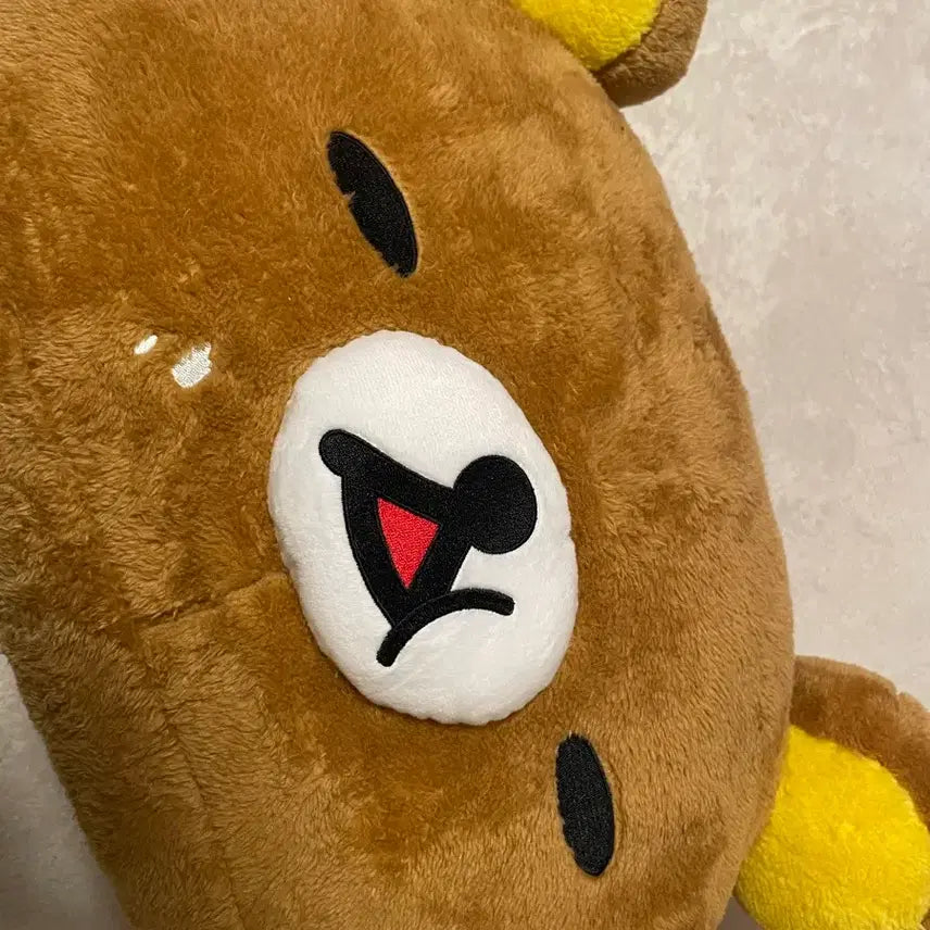 [BUNJANG] Rilakkuma Face Cushion Plush Toy (Unused with Tag) / 리락쿠마 얼굴 쿠션 인형 택있음 미사용