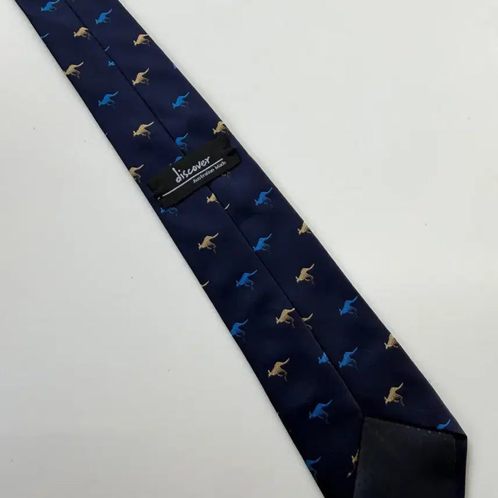 [BUNJANG] Vintage Australia Kangaroo Pattern Necktie 8cm / 빈티지 호주 캥거루 패턴 넥타이 8cm
