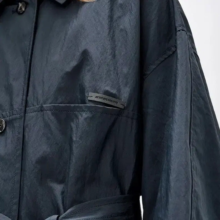 [BUNJANG] System Detachable Trench Coat Jumper / 시스템 디테처블 트렌치 코트 점퍼 55
