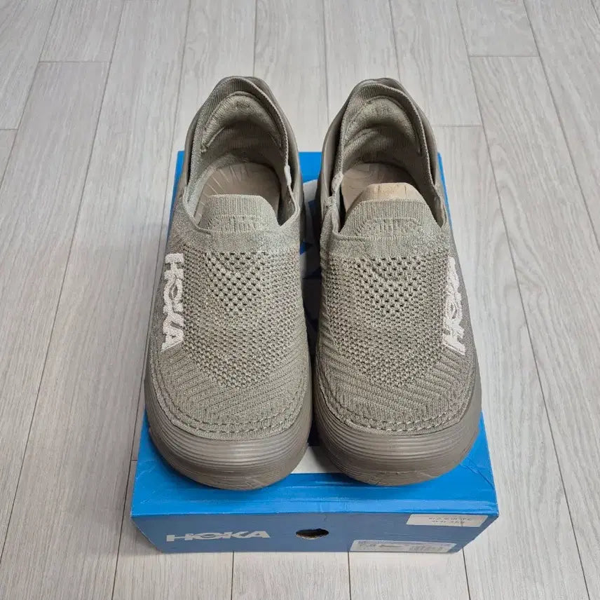 [BUNJANG] Hoka Restore TC Khaki 255mm Slip-on Shoes / 호카 리스토어 TC 카키 255mm