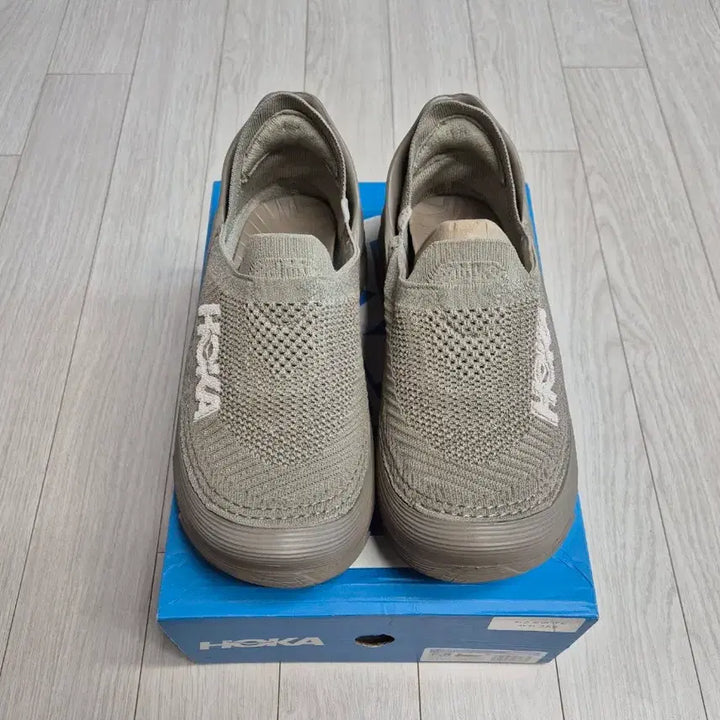 [BUNJANG] Hoka Restore TC Khaki 255mm Slip-on Shoes / 호카 리스토어 TC 카키 255mm