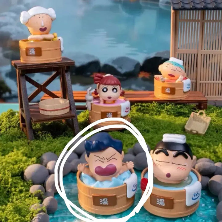 [BUNJANG] Crayon Shin-chan Onsen Figure - Kazama Kun / 개봉) 짱구 온천 피규어 _철수